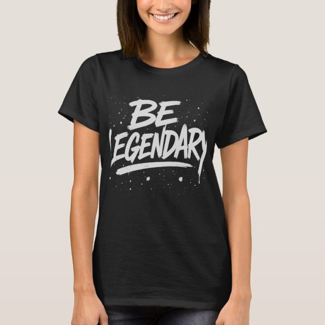 Camiseta Ser Tee Gráfico Legendário (Frente)