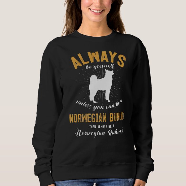 Camiseta Ser Um Buhund Norueguês (Frente)