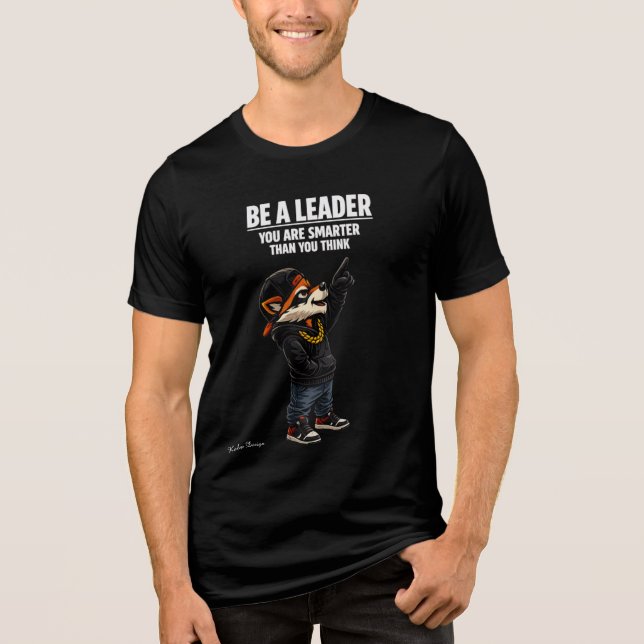 Camiseta ser um líder (Frente)