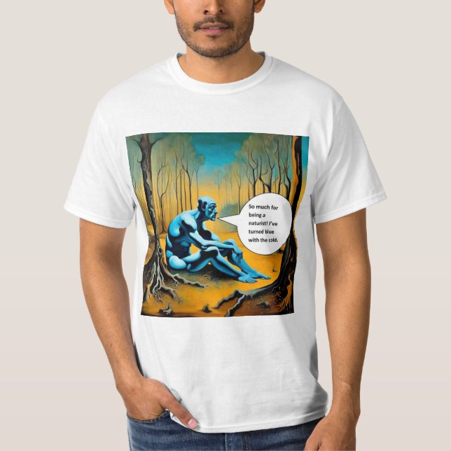 Camiseta Ser um Naturista (Frente)