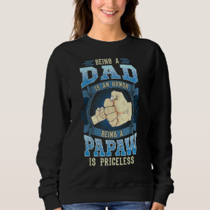 Camiseta Ser Um Pai É Uma Honra Ser Um Papá Não Tem Preço