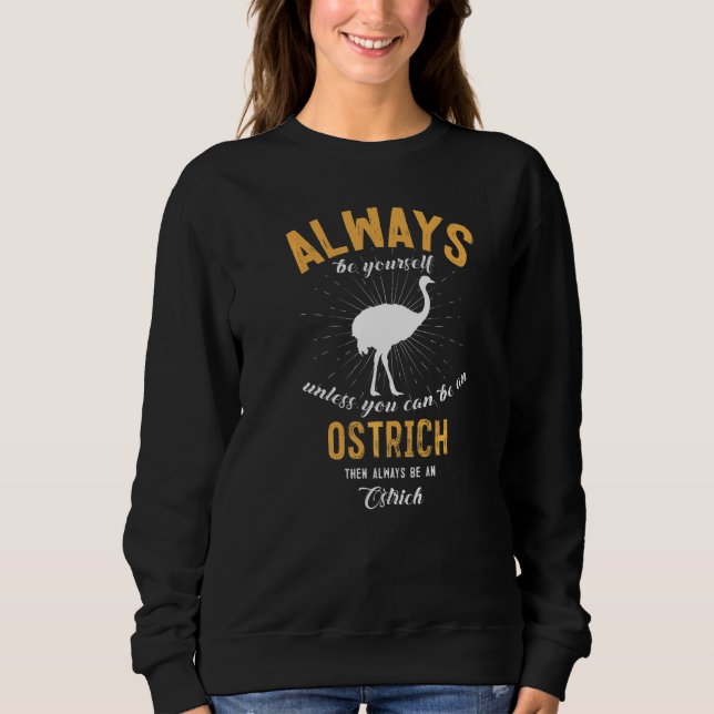 Camiseta Ser Uma Avestruz (Frente)