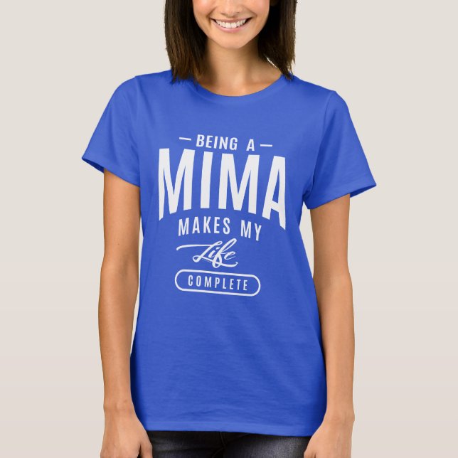 Camiseta Ser uma Mima (Frente)