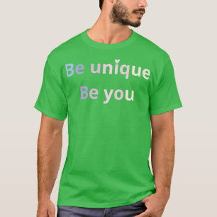 Camiseta ser único, seja você 1