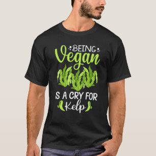 Camiseta Ser Vegano É Um Grito Por Kelp