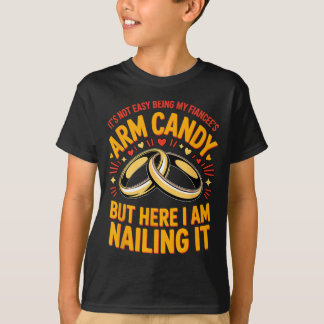 Camiseta Será jóia de braço noivado noivo casal braço