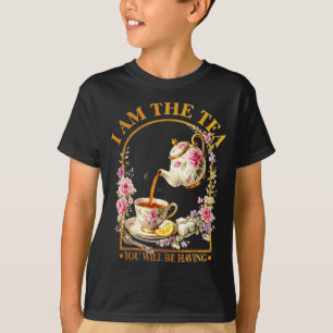 Camiseta Será o chá tendo humor sarcástico britânico