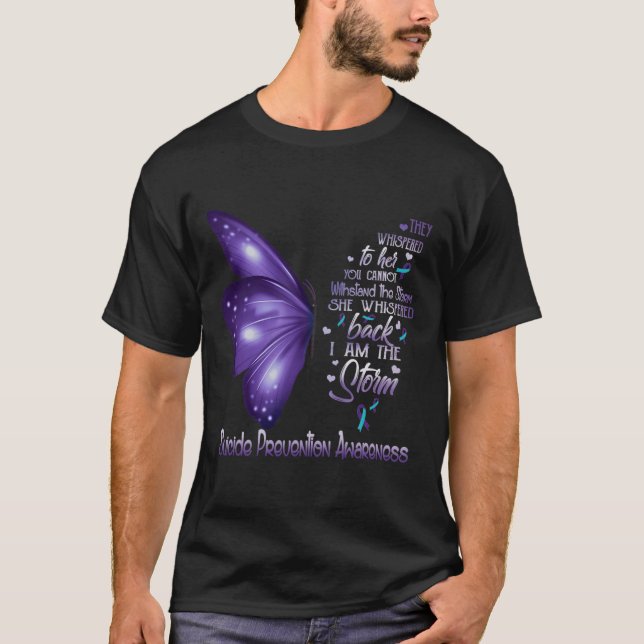 Camiseta Será Que A Tempestade "Prevenção Contra O Suicídio (Frente)