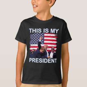 Camiseta Será Que O Meu Presidente Trump 2024 Eleitoral?