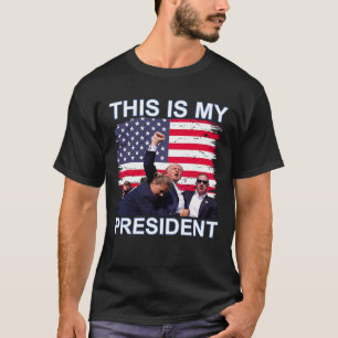 Camiseta Será Que O Meu Presidente Trump 2024 Eleitoral?