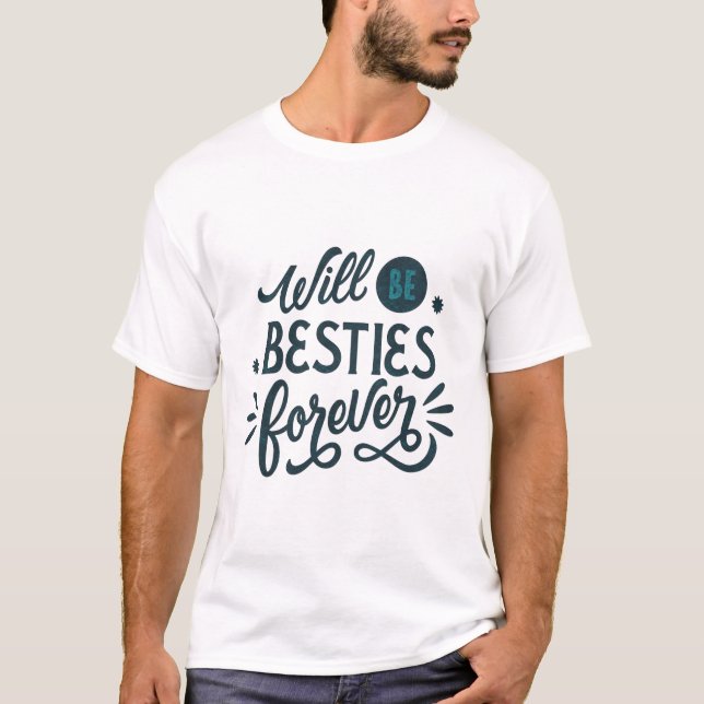 Camiseta Serão Besties Para Sempre (Frente)