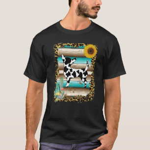Camiseta Serape Chihuahua Boho Estilo Sudoeste Cão