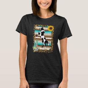 Camiseta Serape Horse Boho Sudoeste Estilo Equestre 1