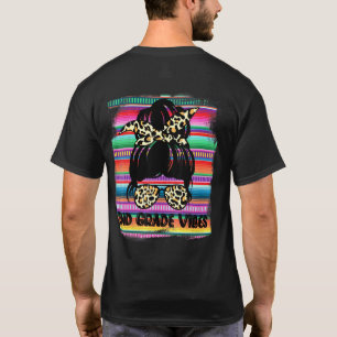 Camiseta Serape Vibes da 2ª Série Primeiro Dia de Aula Coqu