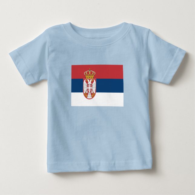 Camiseta Serbia Flag (Frente)