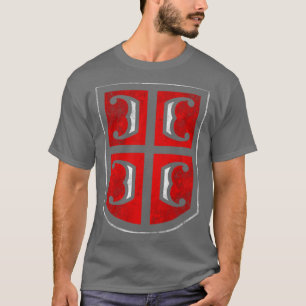 Camiseta Serbian coat of arms