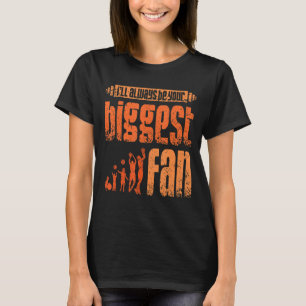 Camiseta Serei seu maior fã de basquete