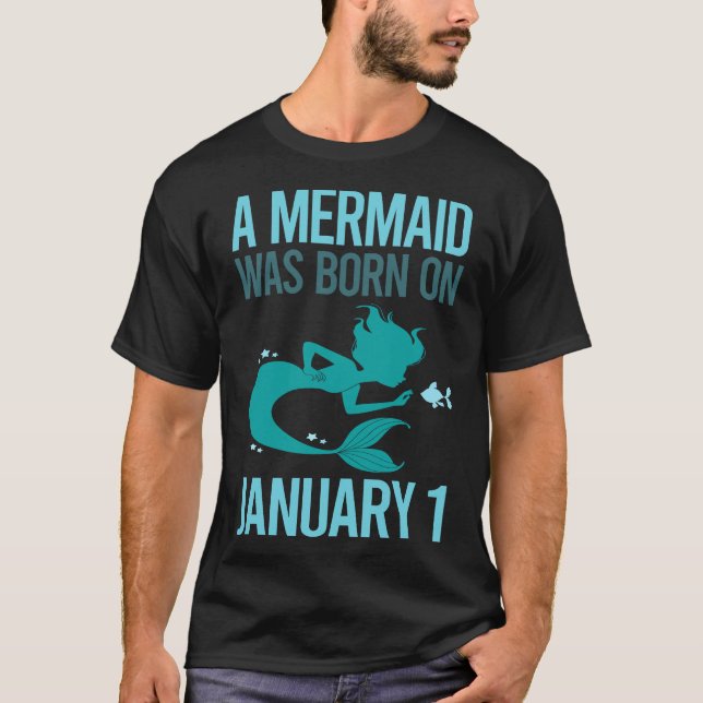 Camiseta Sereia - 1º de janeiro 1rua 01 (Frente)