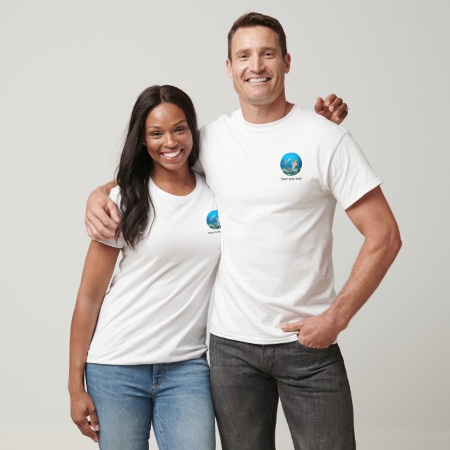Camiseta Sereia Adorável (Unissex)