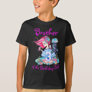 Camiseta Sereia aniversário de 3 anos Change Edit Text Pers