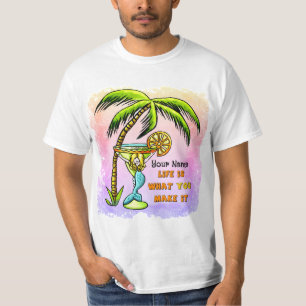 Camiseta Sereia Boa Vida