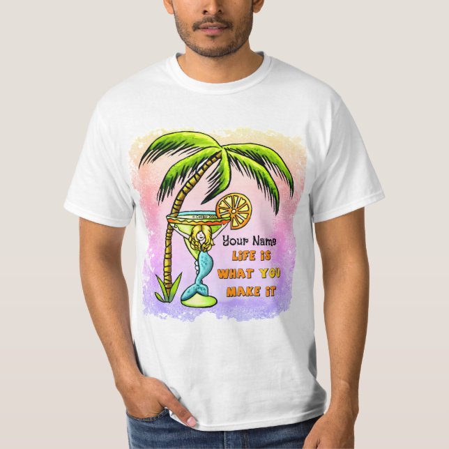Camiseta Sereia Boa Vida (Frente)