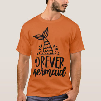 Camiseta Sereia Bonita Oferece Sereia para sempre