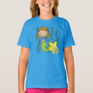 Camiseta Sereia Brown Haired