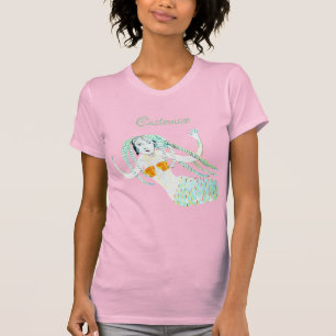 Camiseta Sereia com Dreadlocks Thunder_Cove