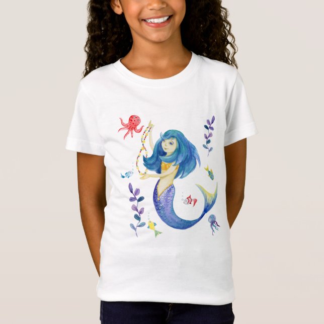 Camiseta Sereia Cura Submarina  (Frente)