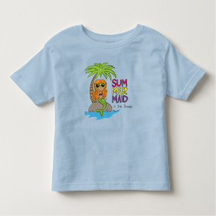 Camiseta Sereia Cute Kids