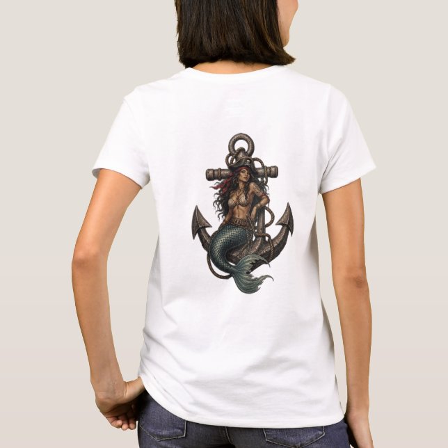 Camiseta Sereia da Âncora (Verso)