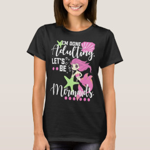 Camiseta Sereia de Férias na Praia Essenciais