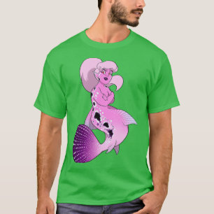 Camiseta Sereia de Flores