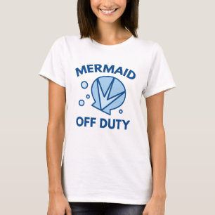 Camiseta Sereia de serviço