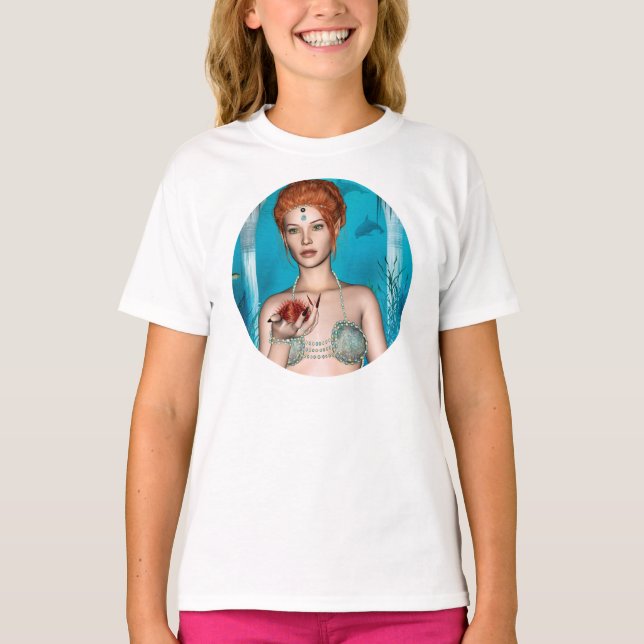 Camiseta Sereia do Oceano (Frente)