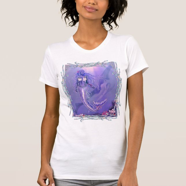Camiseta Sereia do Oceano Roxo (Frente)