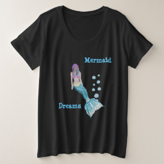 Camiseta Sereia Dreamz (camisa escura)