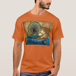 Camiseta Sereia e Fantasia Peacock