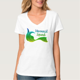 Camiseta Sereia em Verde