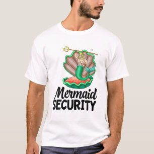 Camiseta Sereia Engraçada, Presente De Aniversário Para A