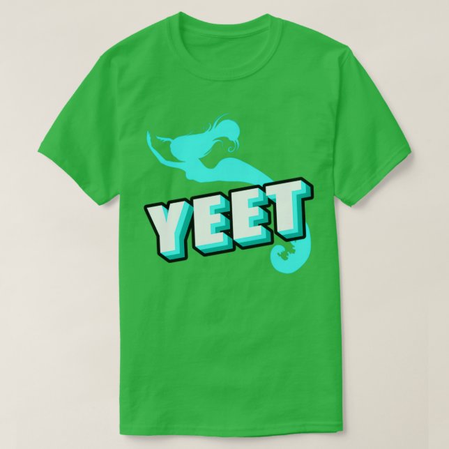 Camiseta Sereia Engraçada, Presente Para Meninas Sereia Lov (Frente do Design)