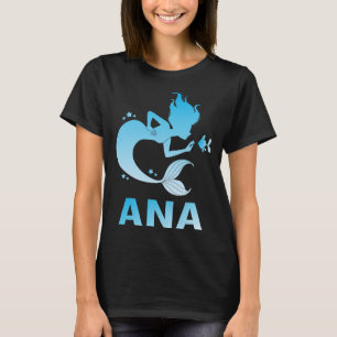 Camiseta Sereia Feliz - Ana Name