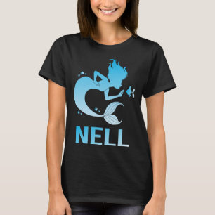 Camiseta Sereia Feliz - Nome da Nell