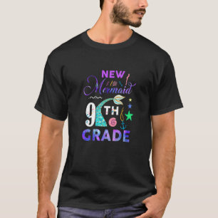 Camiseta Sereia Grau 9 Meninas Cuta Princesa Nono Grau