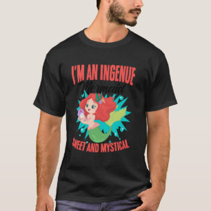 Camiseta Sereia Ingênua Fadas Inocentes Fantasia Mermai