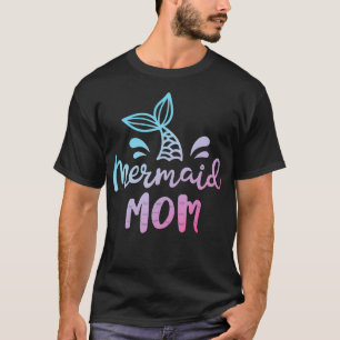 Camiseta Sereia Mãe Engraçada Mulher Mamãe Matando Família