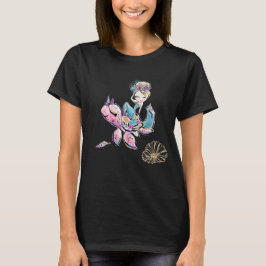 Camiseta *~* Sereia Mágica Glitter Sea Turtle Shell