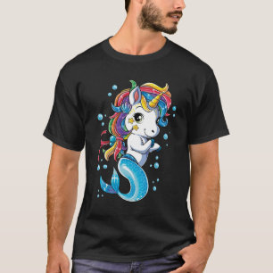 Camiseta Sereia Mermicorn do unicórnio