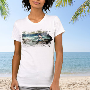 Camiseta Sereia nas Rochas